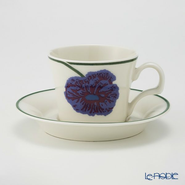 【1点限り】北欧ヴィンテージ アラビア（ARABIA） イリュージア／Illusia コーヒーカップ＆ソーサー 06