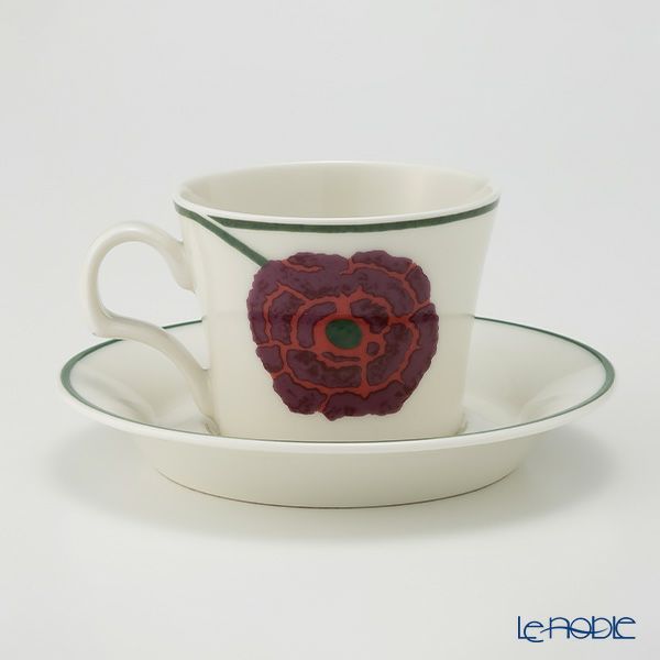 【1点限り】北欧ヴィンテージ アラビア（ARABIA） イリュージア／Illusia コーヒーカップ＆ソーサー 06