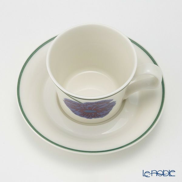 【1点限り】北欧ヴィンテージ アラビア（ARABIA） イリュージア／Illusia コーヒーカップ＆ソーサー 06