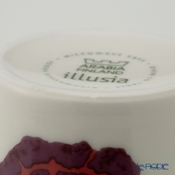 【1点限り】北欧ヴィンテージ アラビア（ARABIA） イリュージア／Illusia コーヒーカップ＆ソーサー 06