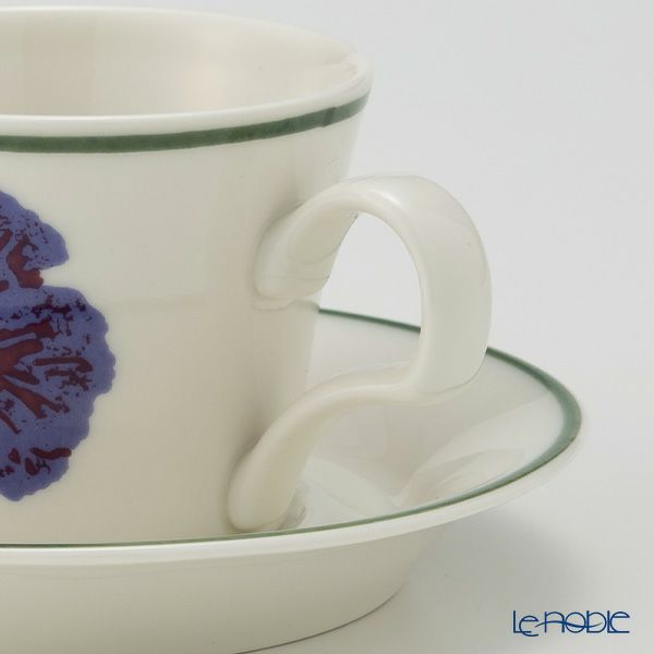 【1点限り】北欧ヴィンテージ アラビア（ARABIA） イリュージア／Illusia コーヒーカップ＆ソーサー 01