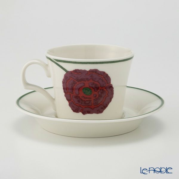 【1点限り】北欧ヴィンテージ アラビア（ARABIA） イリュージア／Illusia コーヒーカップ＆ソーサー 02