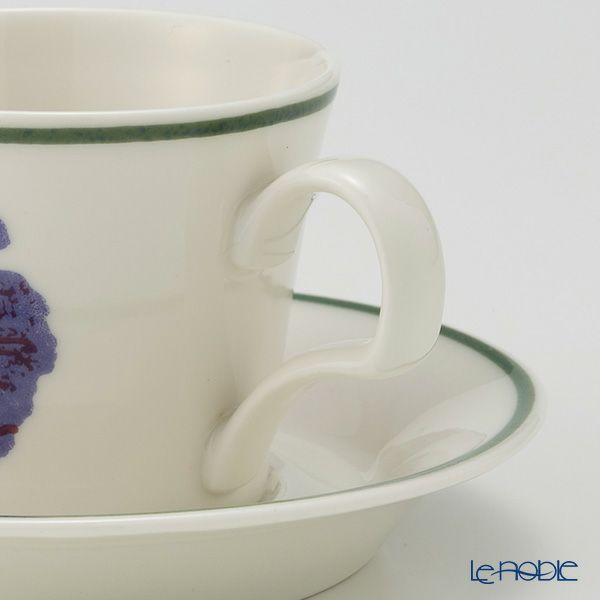 【1点限り】北欧ヴィンテージ アラビア（ARABIA） イリュージア／Illusia コーヒーカップ＆ソーサー 02