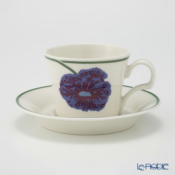 【1点限り】北欧ヴィンテージ アラビア（ARABIA） イリュージア／Illusia コーヒーカップ＆ソーサー 03