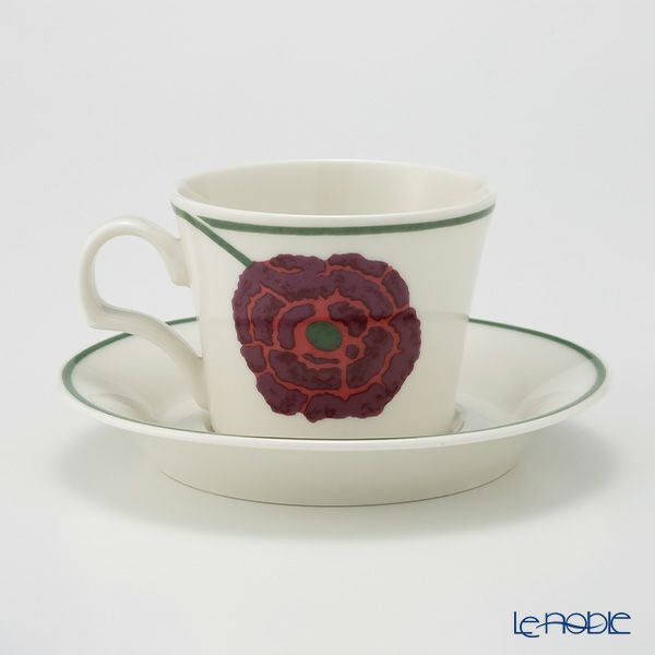 【1点限り】北欧ヴィンテージ アラビア（ARABIA） イリュージア／Illusia コーヒーカップ＆ソーサー 03