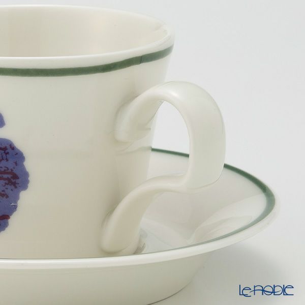 【1点限り】北欧ヴィンテージ アラビア（ARABIA） イリュージア／Illusia コーヒーカップ＆ソーサー 03