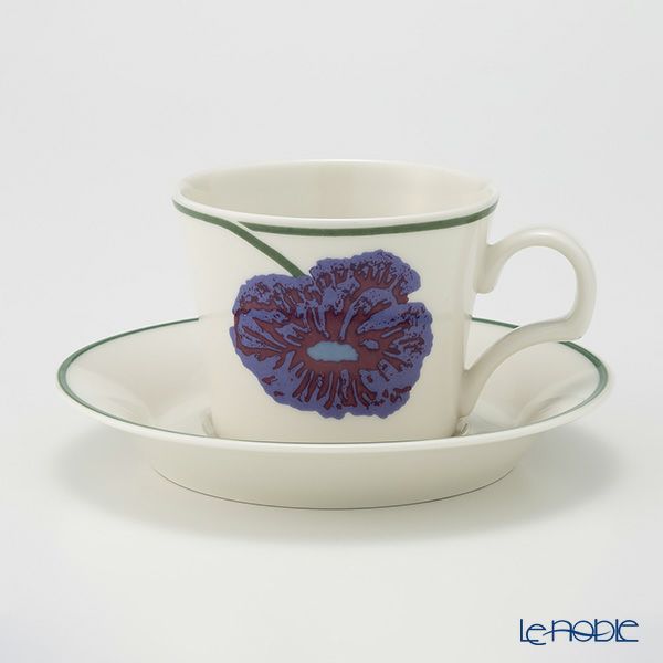 【1点限り】北欧ヴィンテージ アラビア（ARABIA） イリュージア／Illusia コーヒーカップ＆ソーサー 04