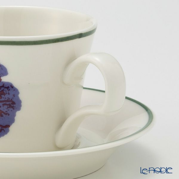 【1点限り】北欧ヴィンテージ アラビア（ARABIA） イリュージア／Illusia コーヒーカップ＆ソーサー 04