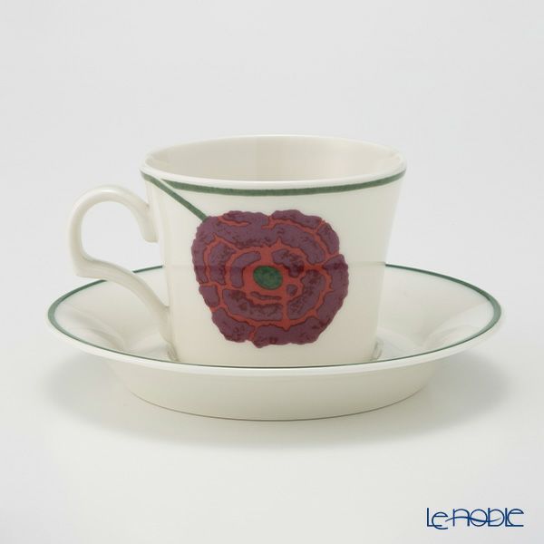 【1点限り】北欧ヴィンテージ アラビア（ARABIA） イリュージア／Illusia コーヒーカップ＆ソーサー 05