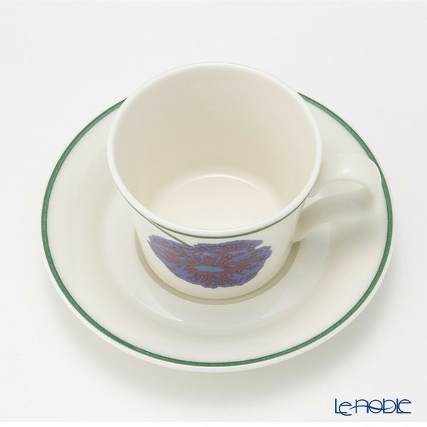【1点限り】北欧ヴィンテージ アラビア（ARABIA） イリュージア／Illusia コーヒーカップ＆ソーサー 05