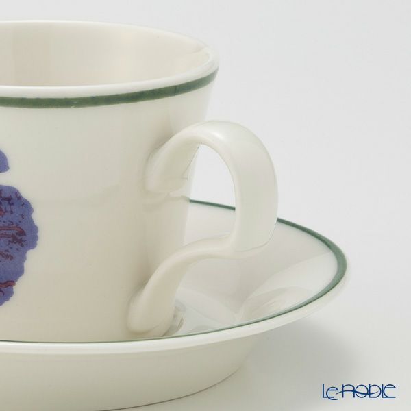 【1点限り】北欧ヴィンテージ アラビア（ARABIA） イリュージア／Illusia コーヒーカップ＆ソーサー 05