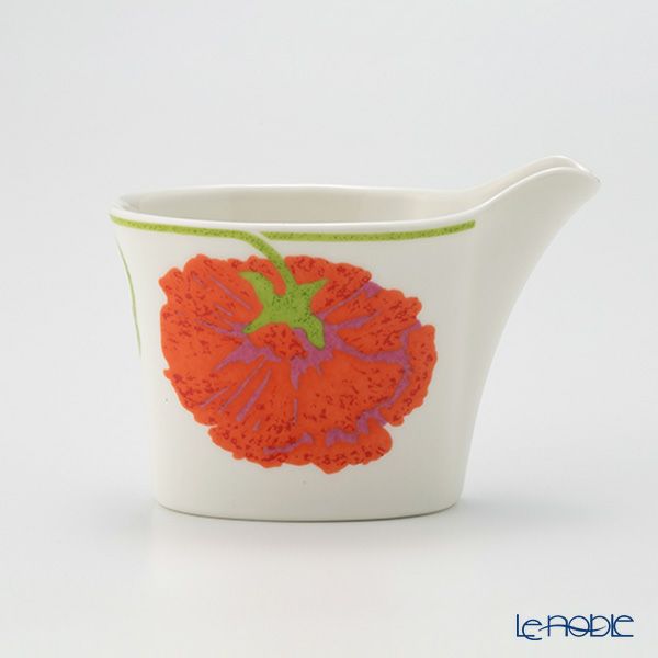 【1点限り】北欧ヴィンテージ アラビア（ARABIA） イリュージア オレンジ／Illusia クリーマー