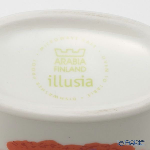 【1点限り】北欧ヴィンテージ アラビア（ARABIA） イリュージア オレンジ／Illusia クリーマー