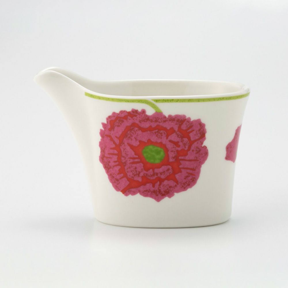 【1点限り】北欧ヴィンテージ アラビア（ARABIA） イリュージア オレンジ／Illusia クリーマー