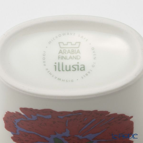 【1点限り】北欧ヴィンテージ アラビア（ARABIA） イリュージア ブルー／Illusia クリーマー 01