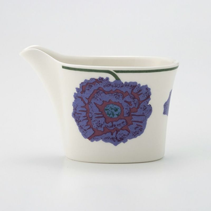 【1点限り】北欧ヴィンテージ アラビア（ARABIA） イリュージア ブルー／Illusia クリーマー 01