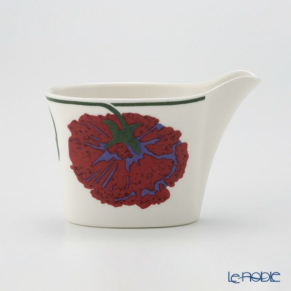 【1点限り】北欧ヴィンテージ アラビア（ARABIA） イリュージア ブルー／Illusia クリーマー 02