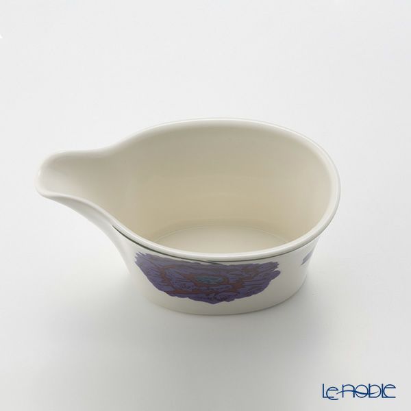 【1点限り】北欧ヴィンテージ アラビア（ARABIA） イリュージア ブルー／Illusia クリーマー 02