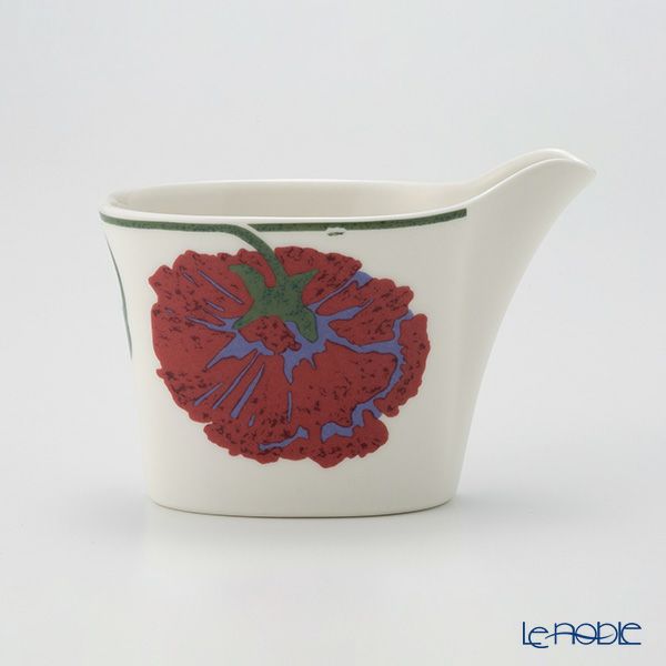 【1点限り】北欧ヴィンテージ アラビア（ARABIA） イリュージア ブルー／Illusia クリーマー 03