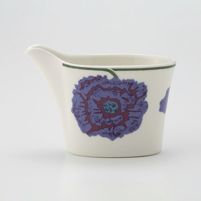 【1点限り】北欧ヴィンテージ アラビア（ARABIA） イリュージア ブルー／Illusia クリーマー 03