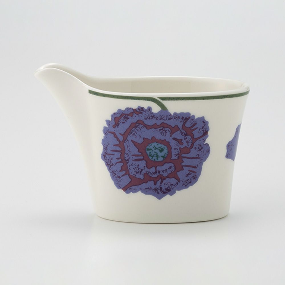 【1点限り】北欧ヴィンテージ アラビア（ARABIA） イリュージア ブルー／Illusia クリーマー 03