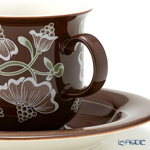 【1点限り】北欧ヴィンテージ アラビア（ARABIA） カスタンヤ／Kastanja コーヒーカップ＆ソーサー 01