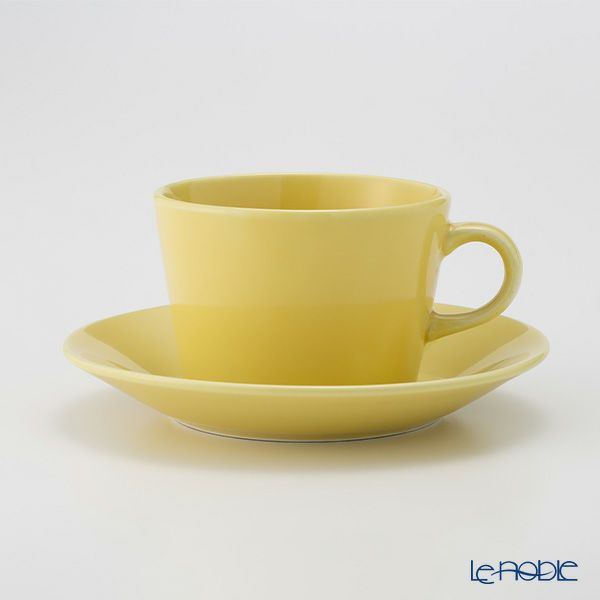 【1点限り】北欧ヴィンテージ アラビア（ARABIA） キルタ イエロー／Kilta コーヒーカップ＆ソーサー 01