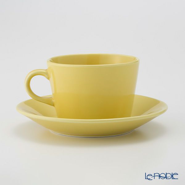 【1点限り】北欧ヴィンテージ アラビア（ARABIA） キルタ イエロー／Kilta コーヒーカップ＆ソーサー 01