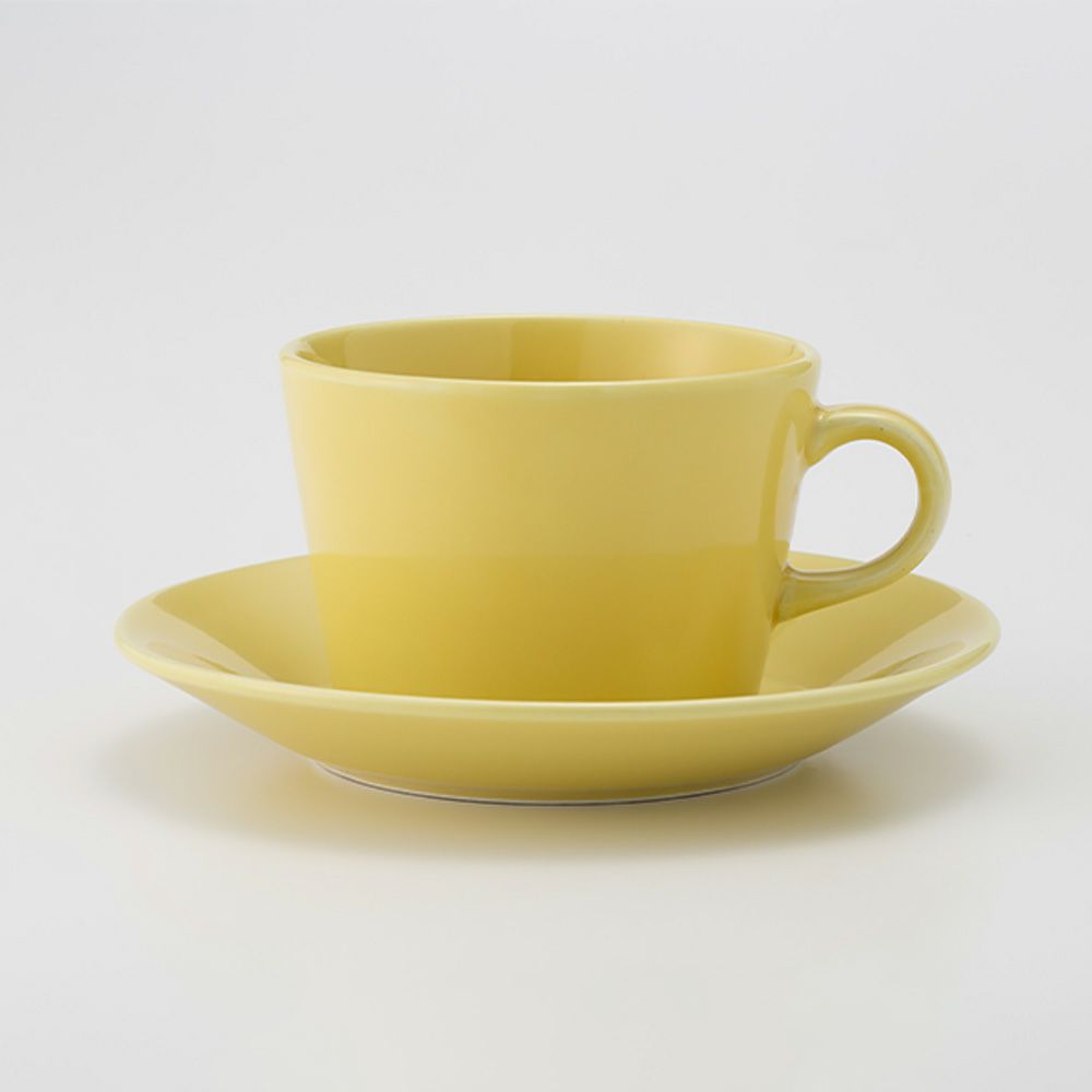 【1点限り】北欧ヴィンテージ アラビア（ARABIA） キルタ イエロー／Kilta コーヒーカップ＆ソーサー 01