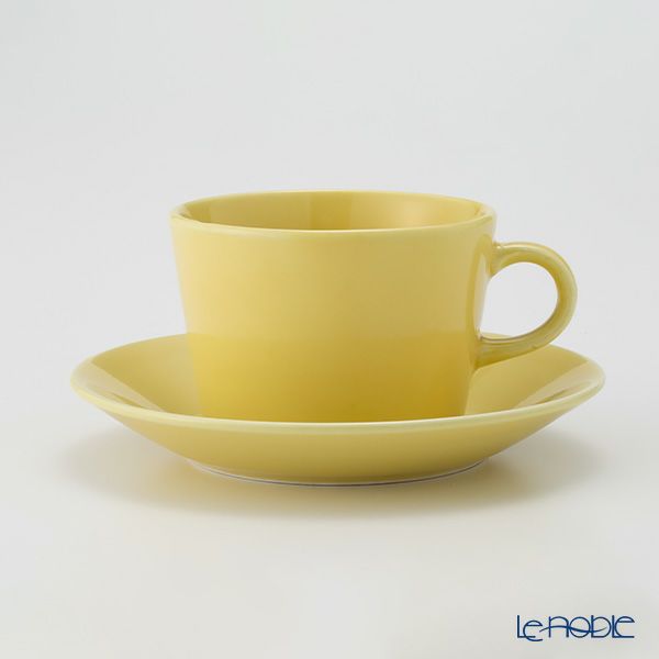 【1点限り】北欧ヴィンテージ アラビア（ARABIA） キルタ イエロー／Kilta コーヒーカップ＆ソーサー 02