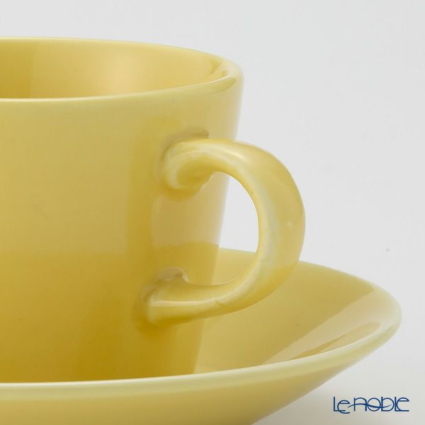 【1点限り】北欧ヴィンテージ アラビア（ARABIA） キルタ イエロー／Kilta コーヒーカップ＆ソーサー 02
