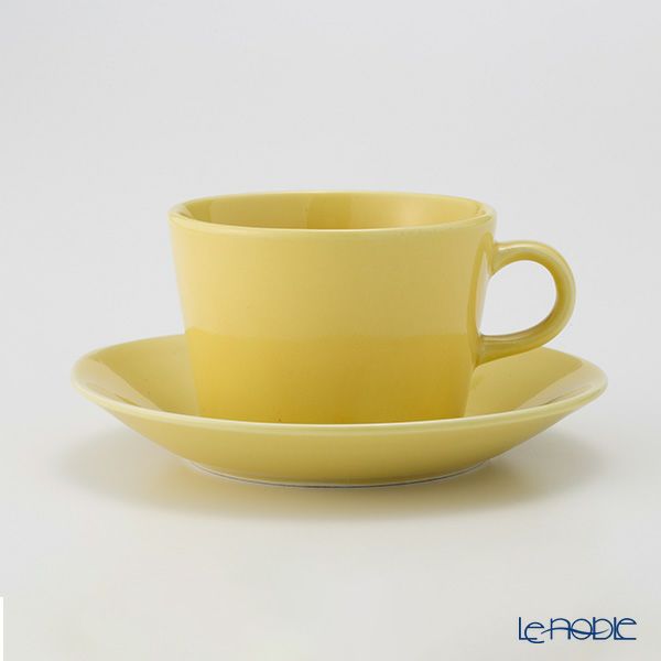 【1点限り】北欧ヴィンテージ アラビア（ARABIA） キルタ イエロー／Kilta コーヒーカップ＆ソーサー 03