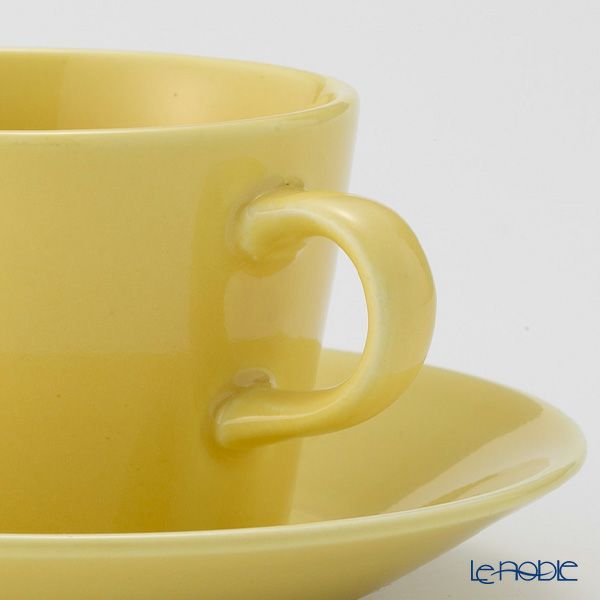 【1点限り】北欧ヴィンテージ アラビア（ARABIA） キルタ イエロー／Kilta コーヒーカップ＆ソーサー 03