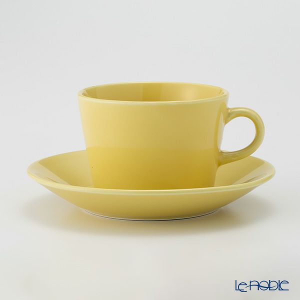 【1点限り】北欧ヴィンテージ アラビア（ARABIA） キルタ イエロー／Kilta コーヒーカップ＆ソーサー 04