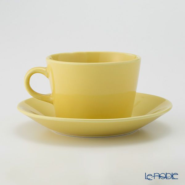 【1点限り】北欧ヴィンテージ アラビア（ARABIA） キルタ イエロー／Kilta コーヒーカップ＆ソーサー 04