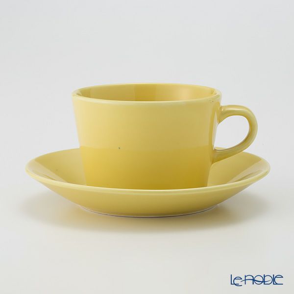 【1点限り】北欧ヴィンテージ アラビア（ARABIA） キルタ イエロー／Kilta コーヒーカップ＆ソーサー 05