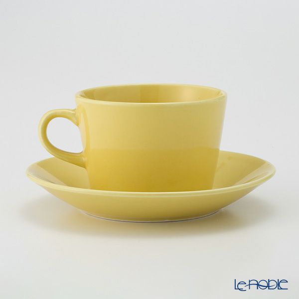【1点限り】北欧ヴィンテージ アラビア（ARABIA） キルタ イエロー／Kilta コーヒーカップ＆ソーサー 05