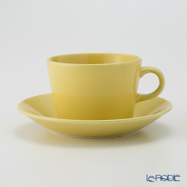 【1点限り】北欧ヴィンテージ アラビア（ARABIA） キルタ イエロー／Kilta コーヒーカップ＆ソーサー 06