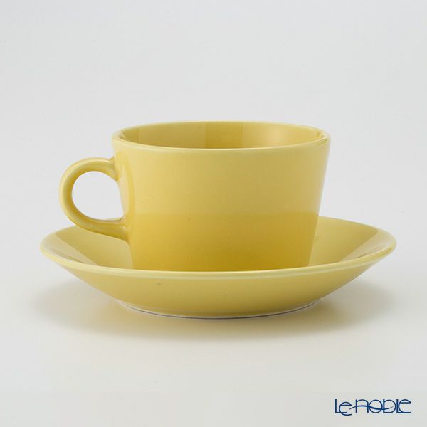 【1点限り】北欧ヴィンテージ アラビア（ARABIA） キルタ イエロー／Kilta コーヒーカップ＆ソーサー 06
