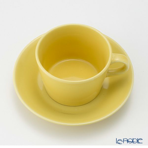 【1点限り】北欧ヴィンテージ アラビア（ARABIA） キルタ イエロー／Kilta コーヒーカップ＆ソーサー 06