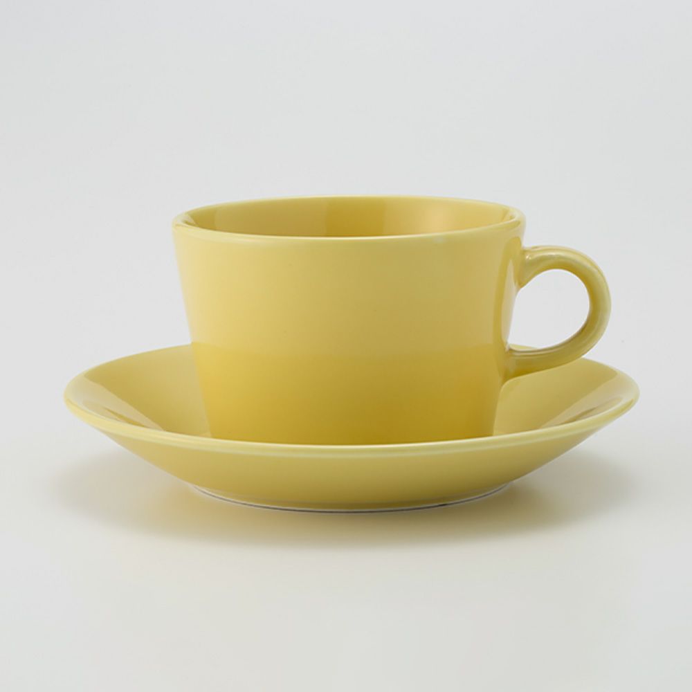【1点限り】北欧ヴィンテージ アラビア（ARABIA） キルタ イエロー／Kilta コーヒーカップ＆ソーサー 06