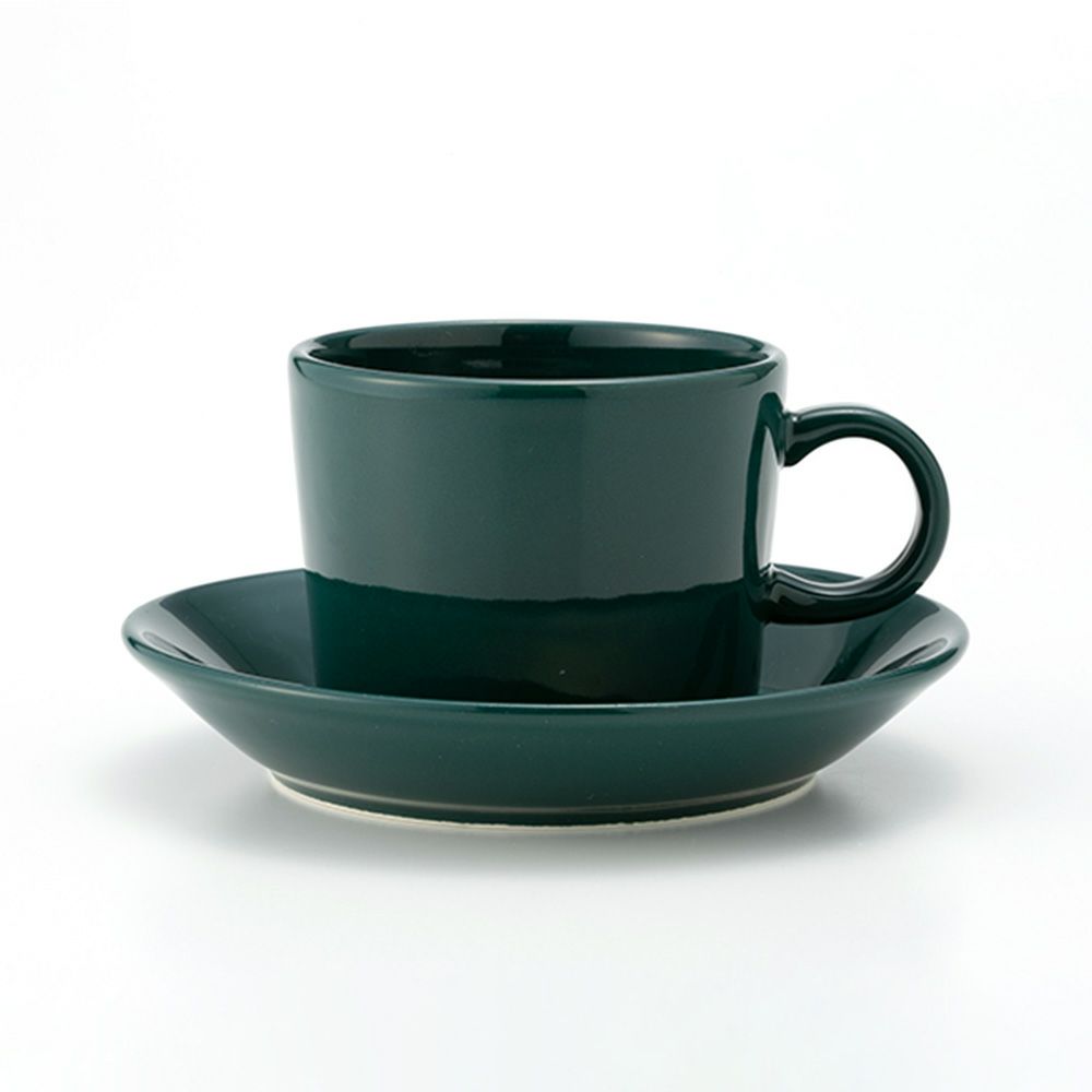 【1点限り】北欧ヴィンテージ アラビア（ARABIA） キルタ グリーン／Kilta コーヒーカップ＆ソーサー 01