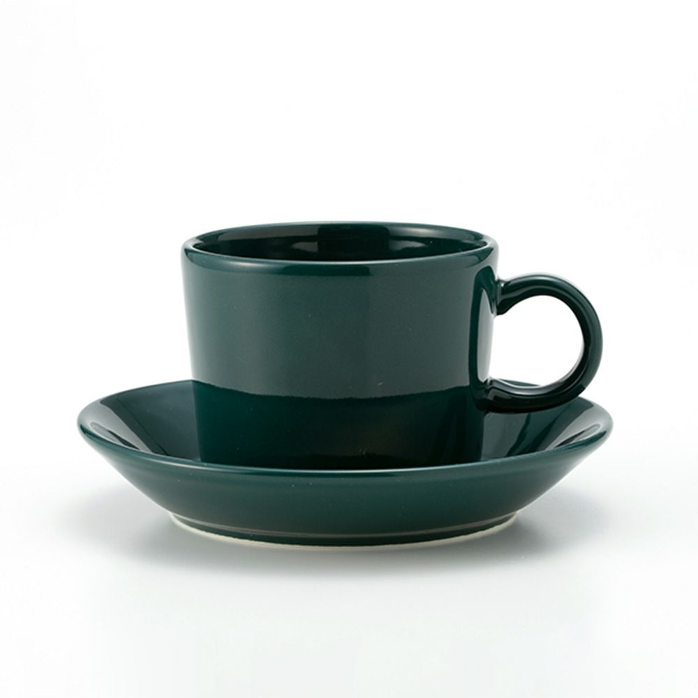 【1点限り】北欧ヴィンテージ アラビア（ARABIA） キルタ グリーン／Kilta コーヒーカップ＆ソーサー 02