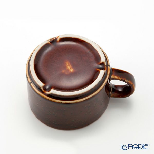 【1点限り】北欧ヴィンテージ アラビア（ARABIA） クローヴィ／Krouvi ティー カップ＆ソーサー 01