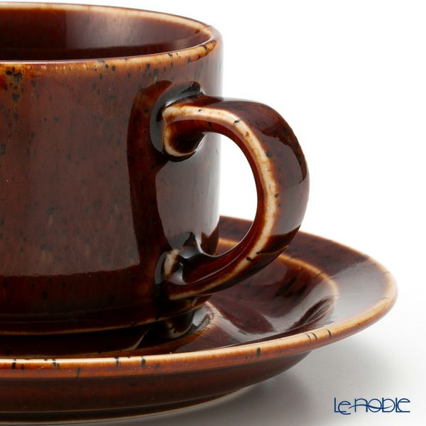 【1点限り】北欧ヴィンテージ アラビア（ARABIA） クローヴィ／Krouvi ティー カップ＆ソーサー 02