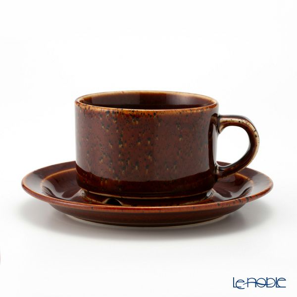 【1点限り】北欧ヴィンテージ アラビア（ARABIA） クローヴィ／Krouvi ティー カップ＆ソーサー 03