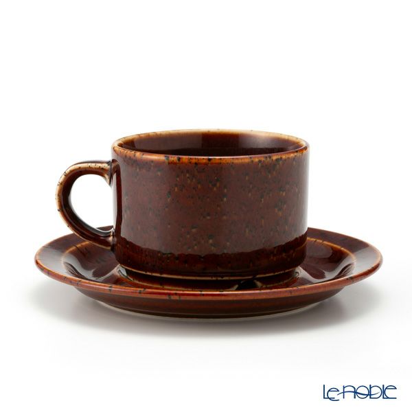 【1点限り】北欧ヴィンテージ アラビア（ARABIA） クローヴィ／Krouvi ティー カップ＆ソーサー 03