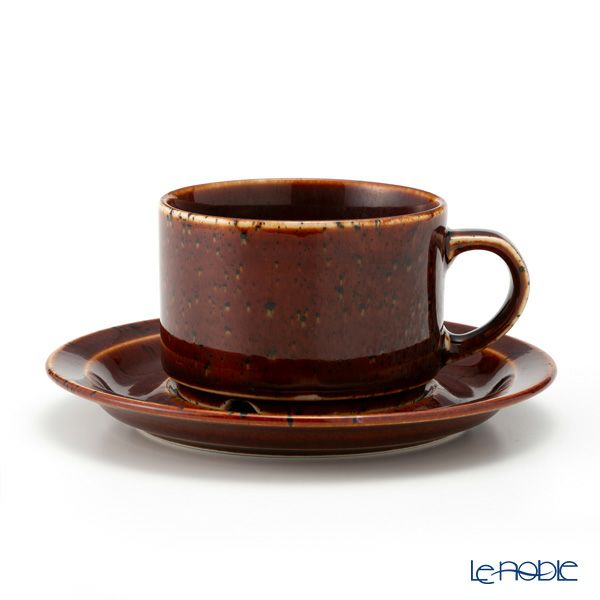 【1点限り】北欧ヴィンテージ アラビア（ARABIA） クローヴィ／Krouvi ティー カップ＆ソーサー 04