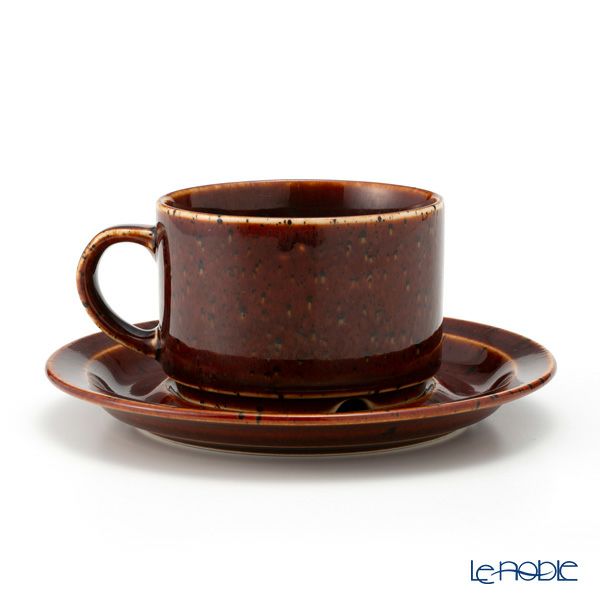 【1点限り】北欧ヴィンテージ アラビア（ARABIA） クローヴィ／Krouvi ティー カップ＆ソーサー 04