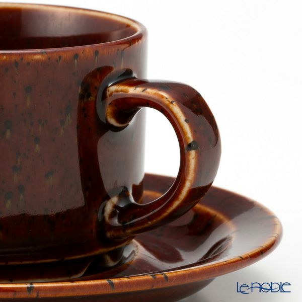 【1点限り】北欧ヴィンテージ アラビア（ARABIA） クローヴィ／Krouvi ティー カップ＆ソーサー 05